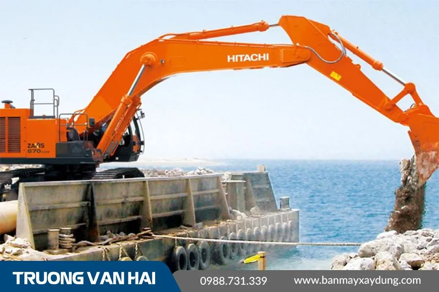 MÁY ĐÀO BÁNH XÍCH HITACHI THẾ HỆ MỚI ZX870