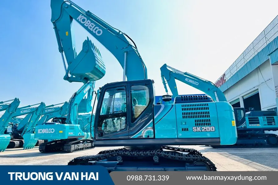 XE ĐÀO BÁNH XÍCH KOBELCO SK200-10