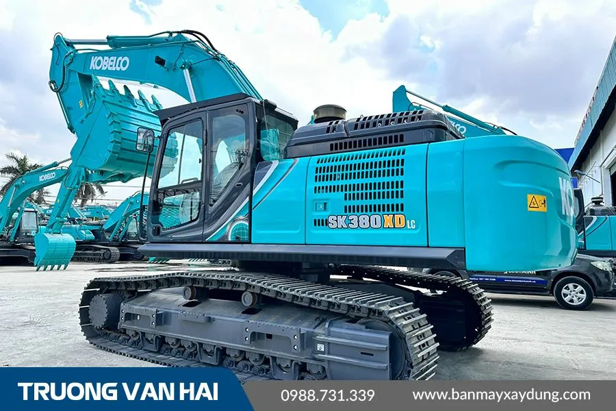 XE ĐÀO BÁNH XÍCH KOBELCO SK380XDLC-10