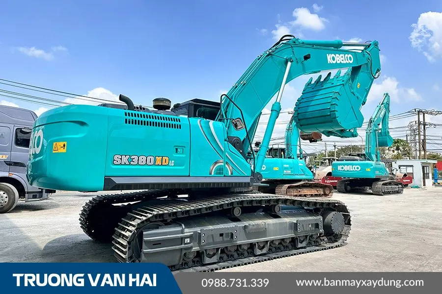 XE ĐÀO BÁNH XÍCH KOBELCO SK380XDLC-10