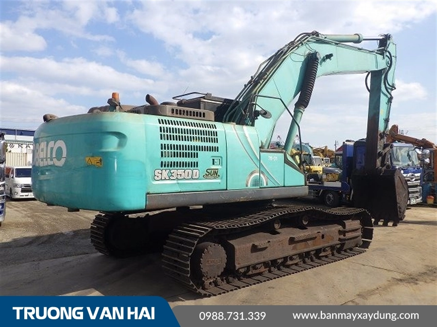 XE ĐÀO BÁNH XÍCH KOBELCO SK350D-10 - 2017