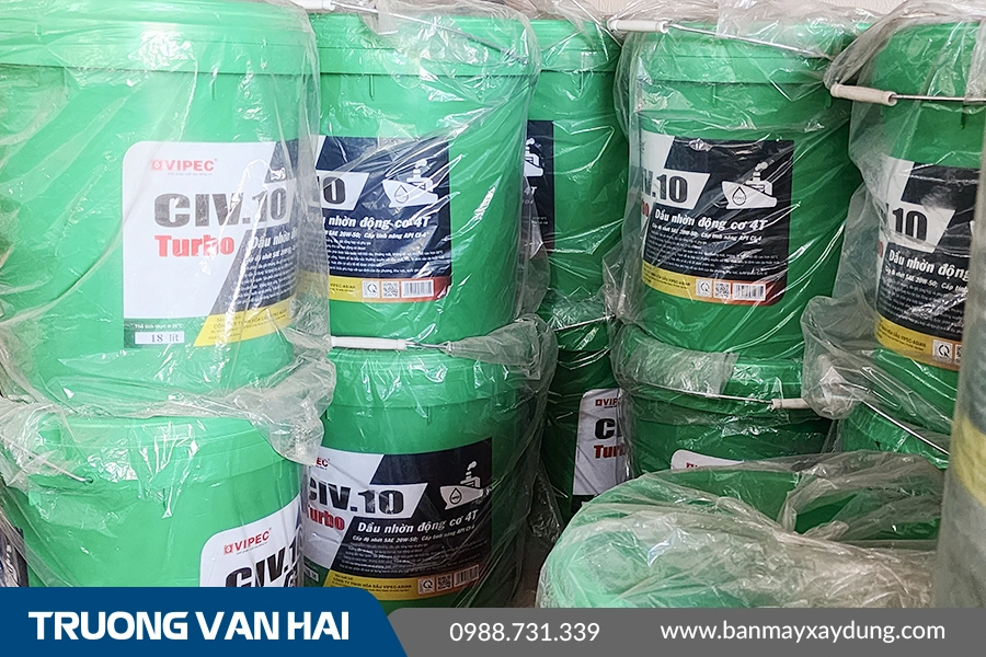 CIV.10 SAE 20W-50 - Dầu nhờn động cơ chuyên diesel CI-4 cao cấp