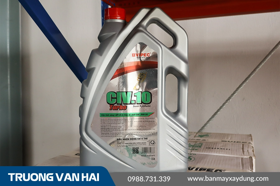 CIV.10 SAE 20W-50 - Dầu nhờn động cơ chuyên diesel CI-4 cao cấp