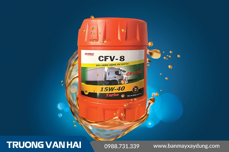 CFV-8 SAE 15W-40 - Dầu nhờn động cơ xăng và diesel cao cấp