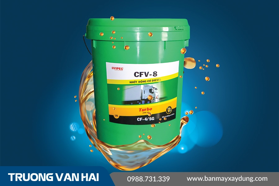 CFV-8 SAE 20W-50 - Dầu nhờn động cơ xăng và diesel cao cấp