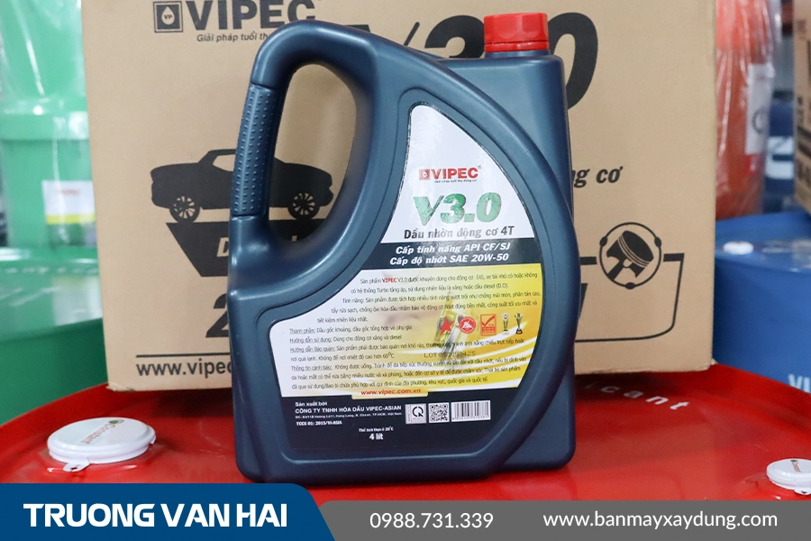 V3.0 - Nhớt Động Cơ Diesel Và Xăng Dành Cho Xe Ôtô