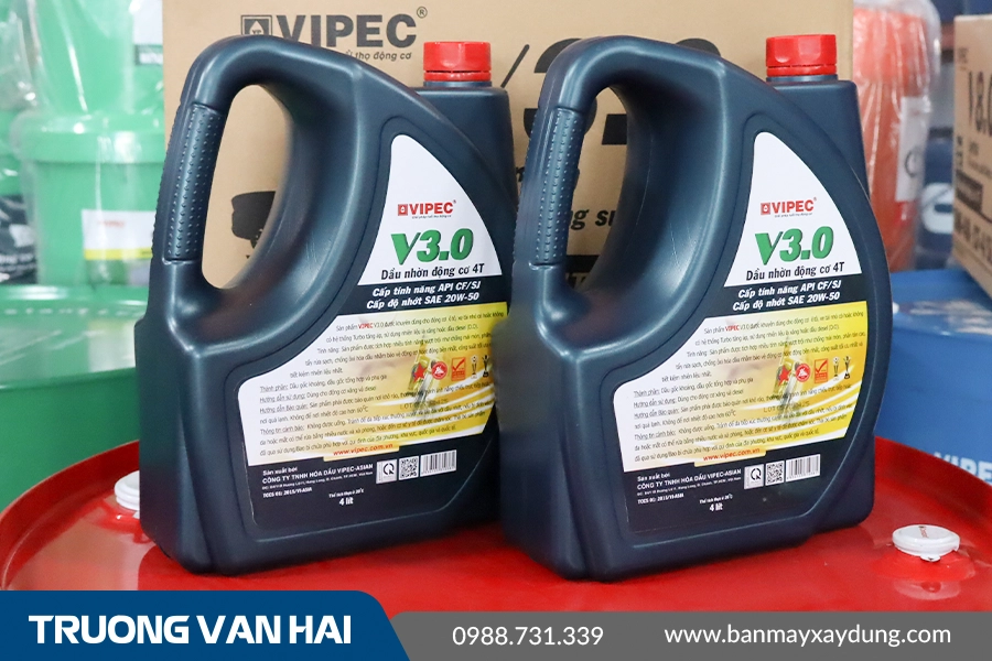 V3.0 - Nhớt Động Cơ Diesel Và Xăng Dành Cho Xe Ôtô