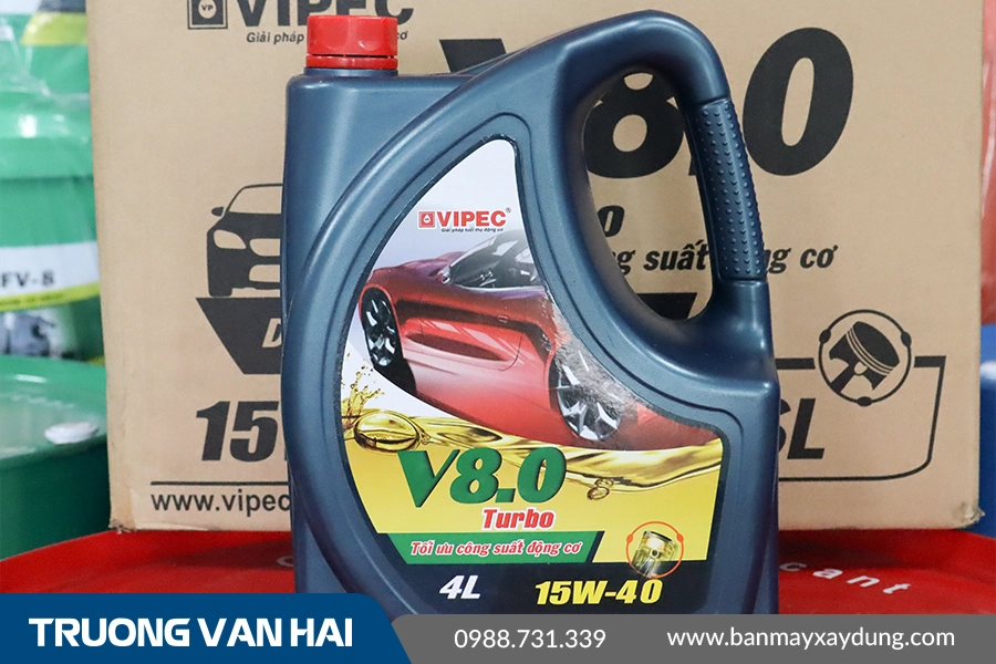 V8.0 - Nhớt Động Cơ Diesel Và Xăng Dành Cho Xe Ôtô