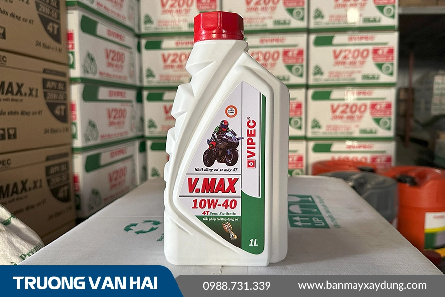 V.MAX 10W-40 - Nhớt động cơ xe số 4T cao cấp