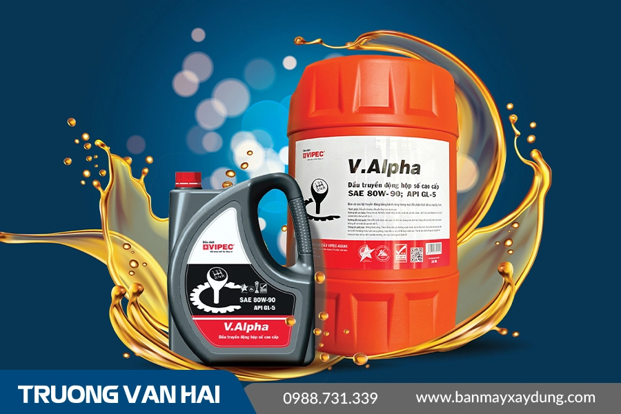 V.Alpha 80W-90 - Nhớt hộp số xe ô tô cao cấp