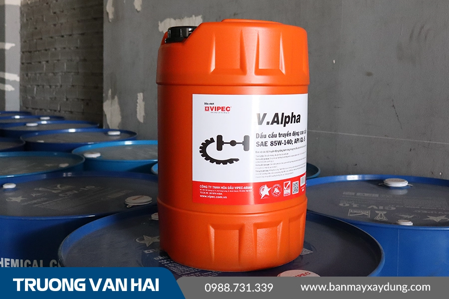 V.Alpha 85W-140 - Nhớt hộp số xe ô tô cao cấp