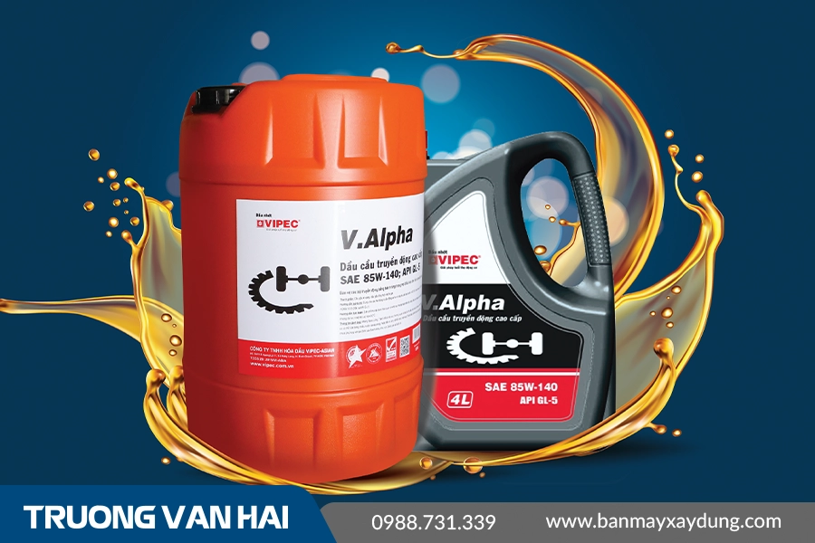 V.Alpha 85W-140 - Nhớt hộp số xe ô tô cao cấp