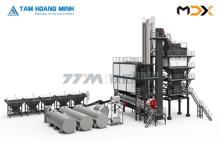 TRẠM TRỘN ASPHALT TTM SERI LB