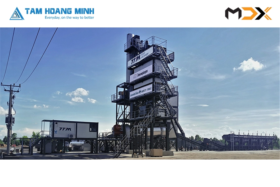 TRẠM TRỘN ASPHALT TTM SERI LB