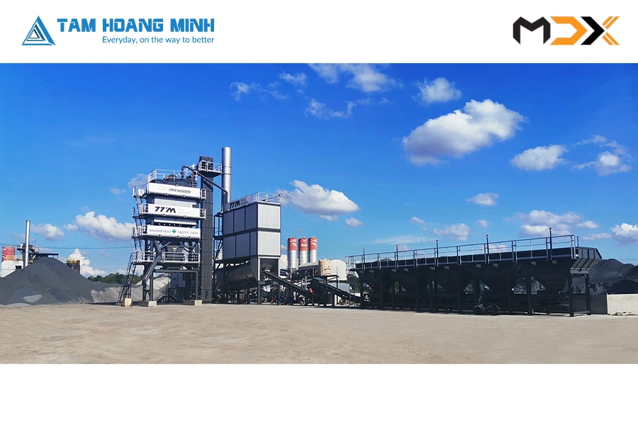 TRẠM TRỘN ASPHALT TTM SERI LB