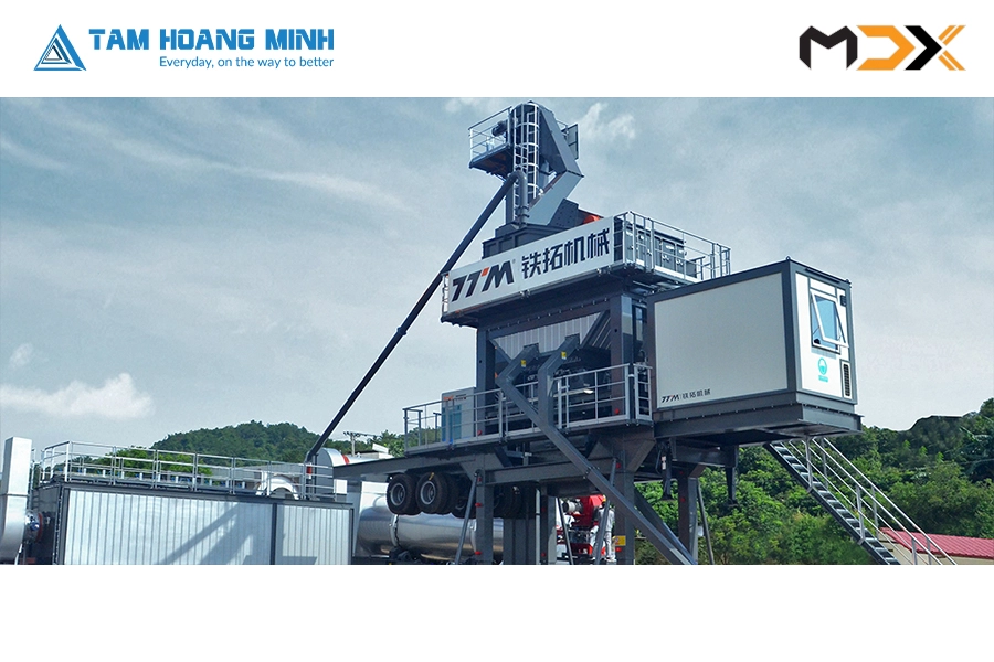 TRẠM TRỘN ASPHALT TTM SERI YLB