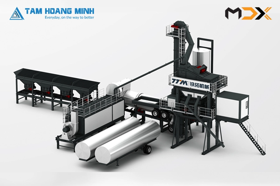 TRẠM TRỘN ASPHALT TTM SERI YLB