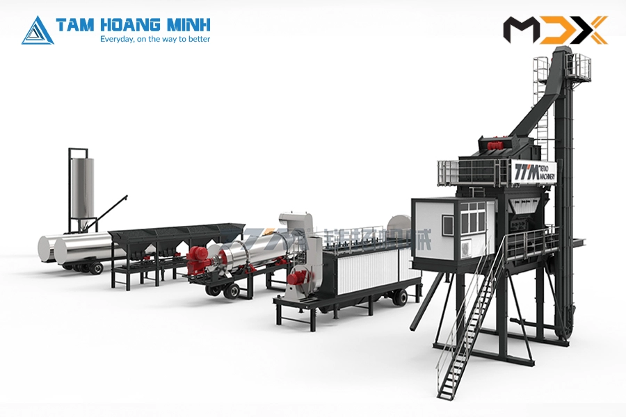 TRẠM TRỘN ASPHALT TTM SERI YLB