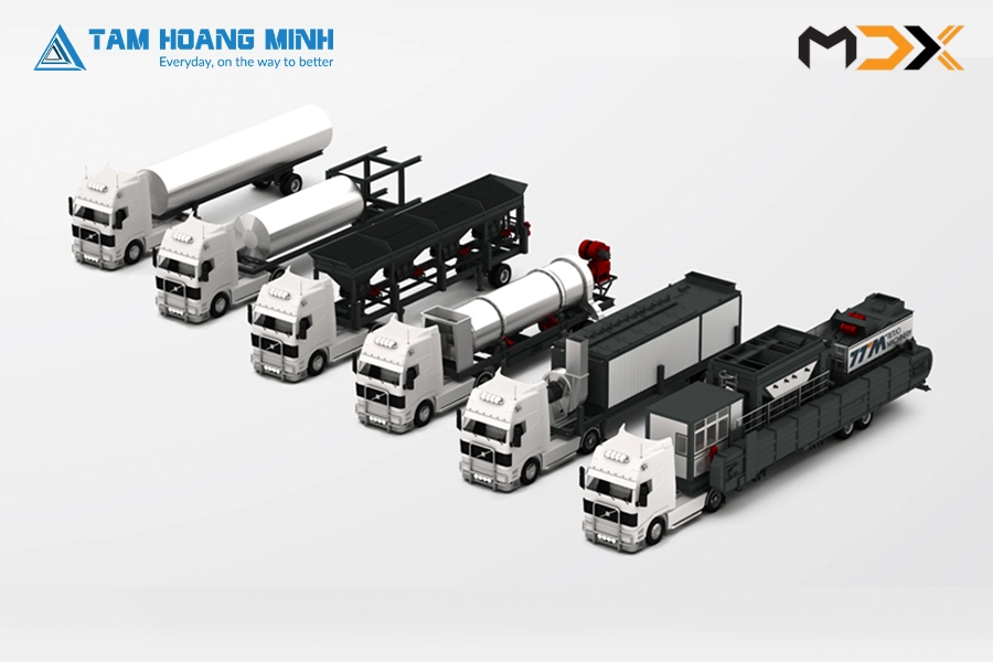 TRẠM TRỘN ASPHALT TTM SERI YLB