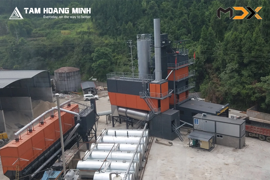 TRẠM TRỘN ASPHALT TTM SERI LBE